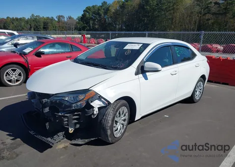 2019 Toyota Corolla Le from USA, damaged, VIN 5YFBURHE3KP892321